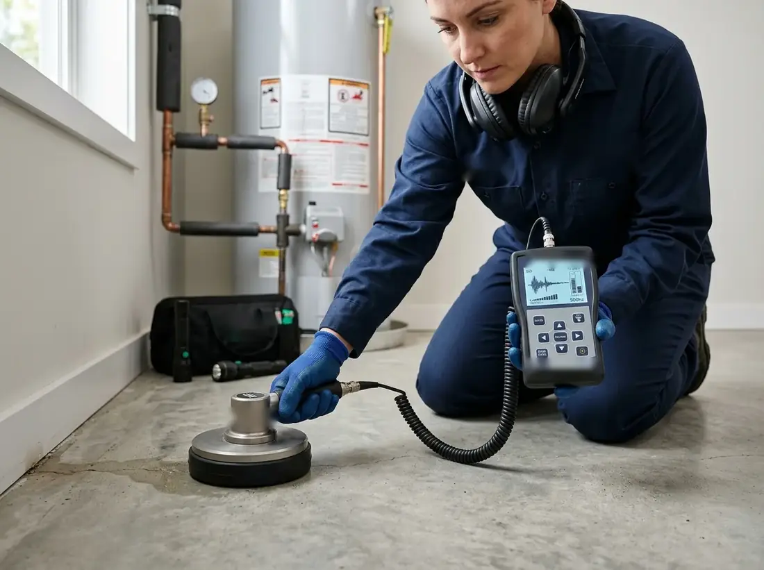 Slab Leak Detection in Whittier, CA